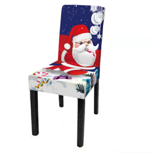 Christmas Chair Covers Red And Blue